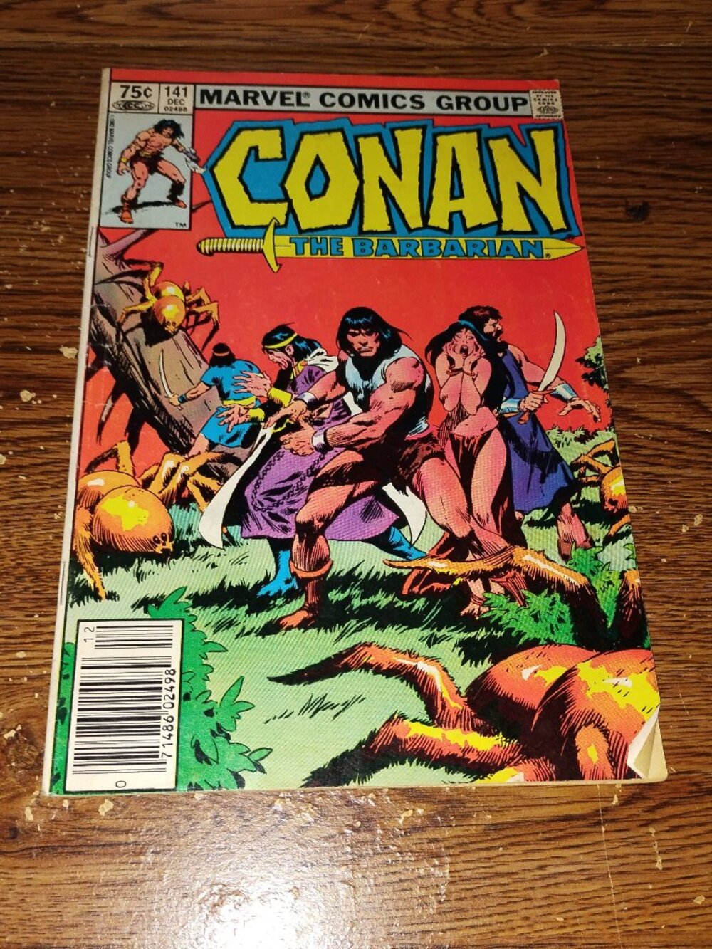 Conan the Barbarian #141 (Marvel Comics, 1982)